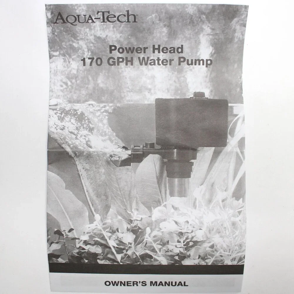Aqua Tech Submersible Pump With 10 Foot Power Cord